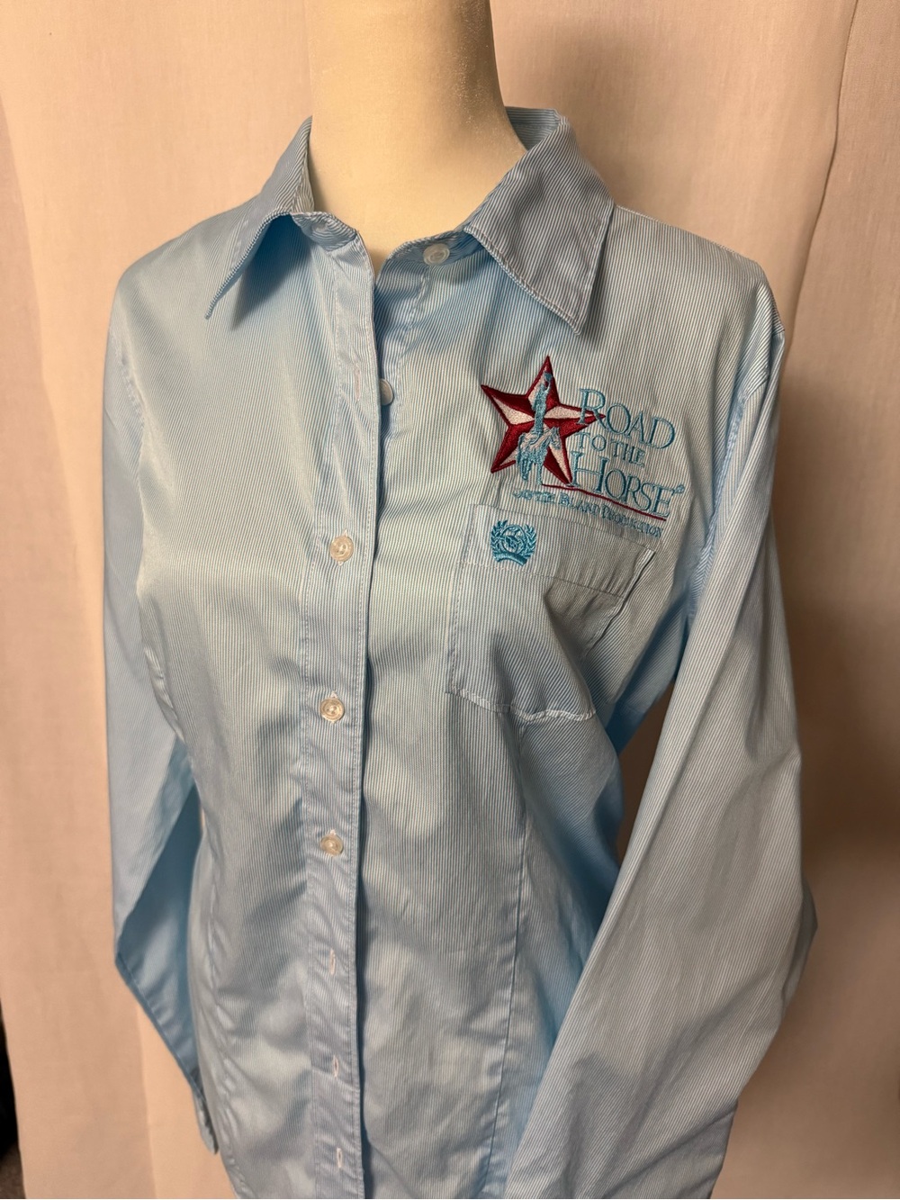 CINCH Light Blue Ladies' Button-Down